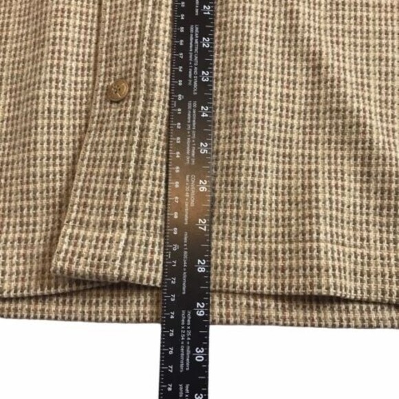 Vintage 1970 Pendleton 100% Virgin Wool Size Large Elbow Patches - Picture 8 of 15